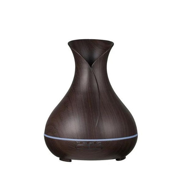 Aroma difuzér pro esenciální oleje kapka tmavá Bioruža 300ml