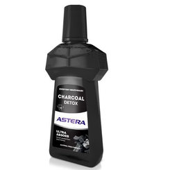 Aroma Astera ústní voda s uhlím proti zubnímu kazu 300 ml