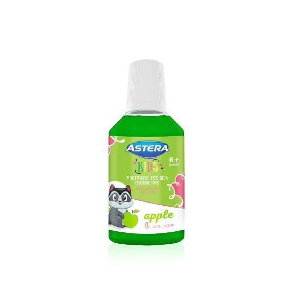 Aroma Astera Kids dětská ústní voda Jablko 300 ml