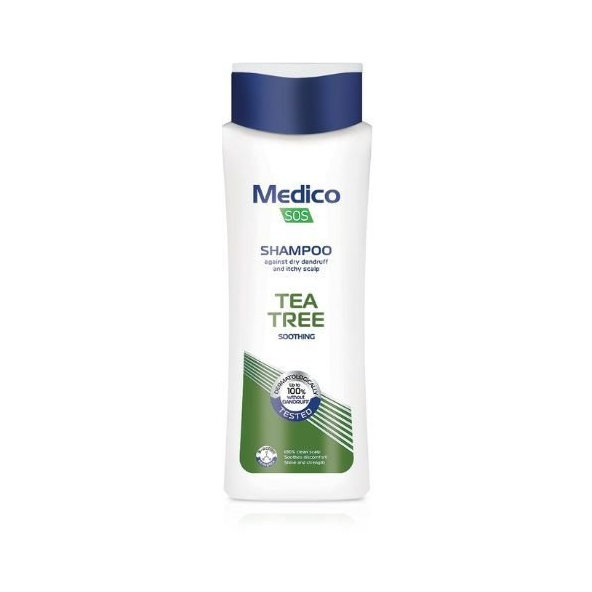 Aroma Tea Tree Medico SOS zklidňující šampon proti lupům 390 ml