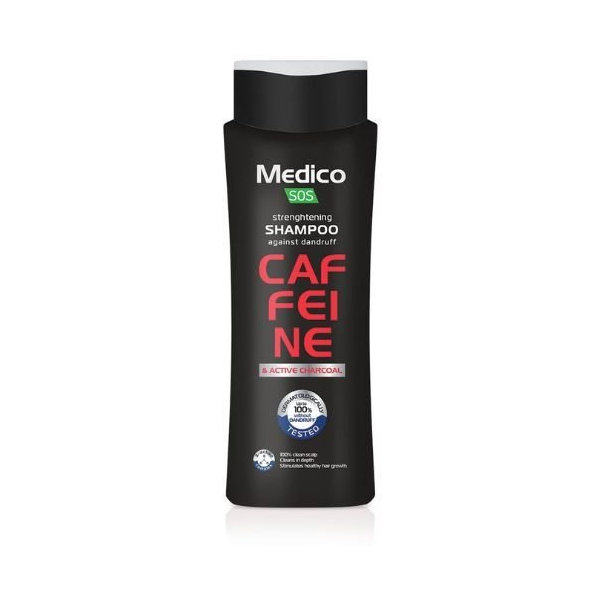 Aroma Medico SOS posilující šampon proti lupům s chininem 390 ml