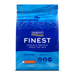 Fish4Dogs Finest Adult granule sardinka s batáty 1+ 1,5 kg