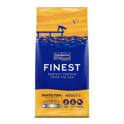Fish4Dogs Finest Adult granule bílá ryba s bramborami 1+ 6 kg