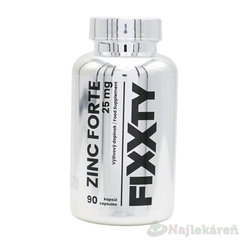 Fixxty Zinc Forte 25 mg 90 kapslí