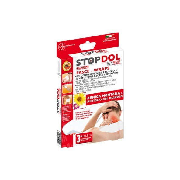 STOPDOL náplasti 8 × 21,5 cm 3 ks