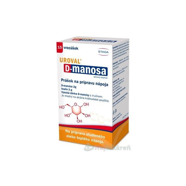 Stada Uroval D-manosa 15 sáčků