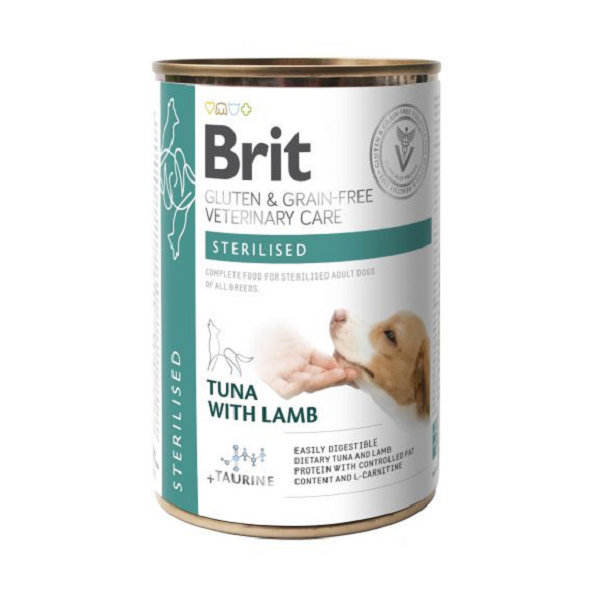 Brit Veterinary Diets GF konzerva pro psy Sterilised 400 g