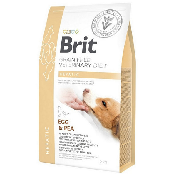 Brit Veterinary Diets GF granule pro psy Hepatic 2 kg