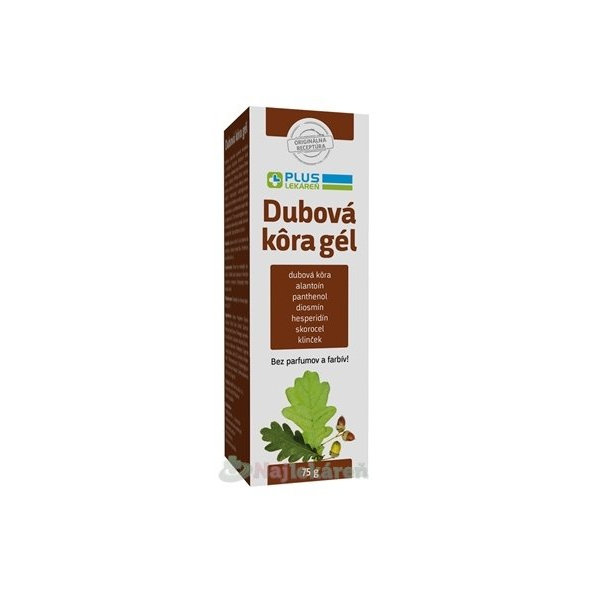 Plus Lekáreň Dubová kůra na hemoroidy 75 g