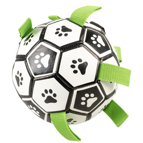Duvo+ Hračka míč fotbalový pro psy mix barev 18 cm