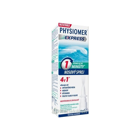 PHYSIOMER EXPRESS hypertonický nosní sprej 20 ml