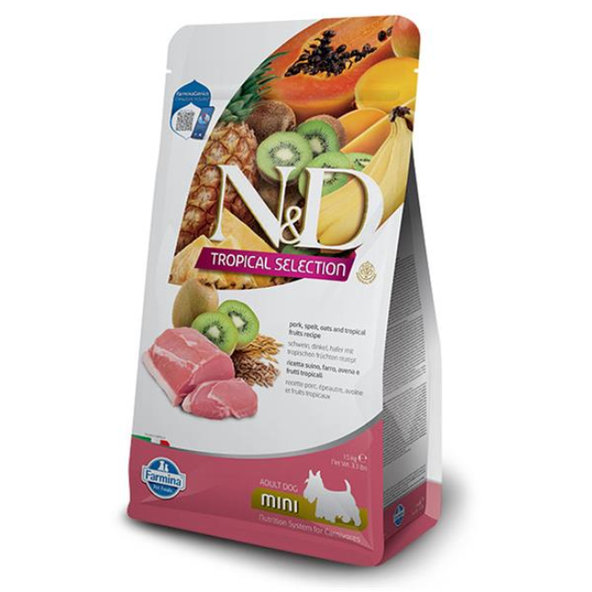 Farmina N&D Dog Tropical Selection AG adult mini vepřové 5 kg