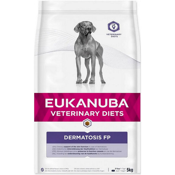 Eukanuba Veterinary Diets krmivo pro psy Dermatosis 5 kg