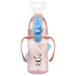 Canpol Babies Exotic Animals tréninkový hrneček růžový 240 ml