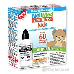 NeilMed SINUS RINSE Kids izotonický lahvička + 60 sáčků 1 set