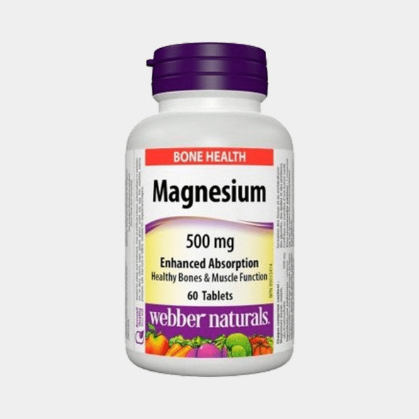 Webber Naturals Magnesium 500 mg 60 tablet