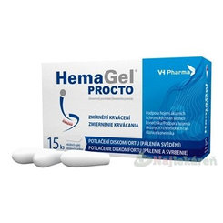HemaGel PROCTO rektální čípky 15 ks