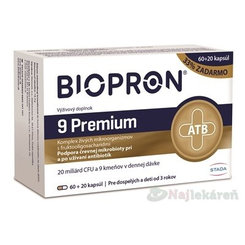 STADA Biopron 9 Premium 60+20 kapslí