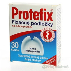 Protefix fixační podložky na horní zubní protézu