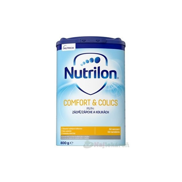 Nutrilon Comfort & Colics speciální mléčná výživa 0 m+ 800 g
