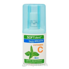 SOFTdent Fresh Breath vitamin C ústní deodorant Mint 20 ml
