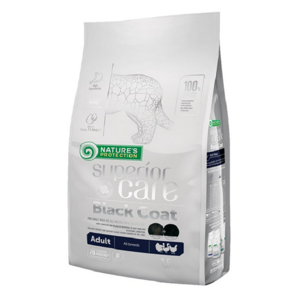 Natures Protection Superior Care Black pro psy adult GF drůbeží 10 kg