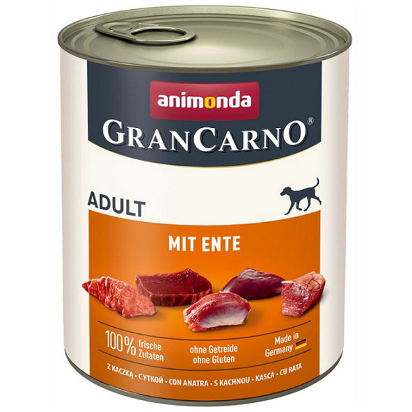 Animonda GranCarno® Adult konzerva pro psy kachna 6x800 g