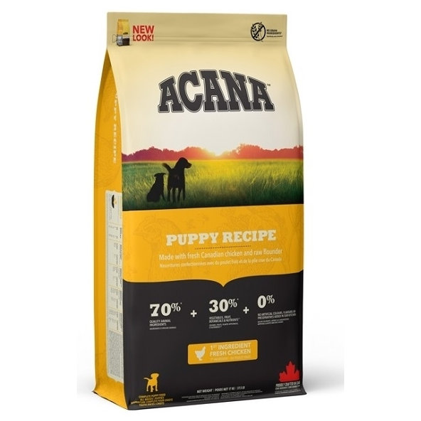 ACANA Heritage granule pro štěňata Puppy Recipe 11,4 kg