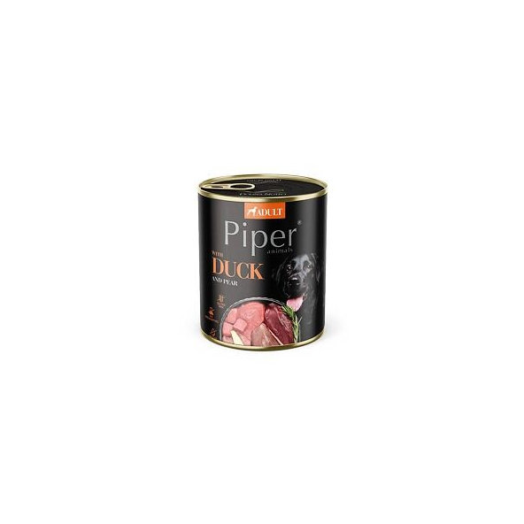 PIPER konzerva pro psy s kachním masem a hruškou 800 g