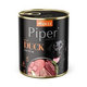 PIPER konzerva pro psy s kachním masem a hruškou 800 g