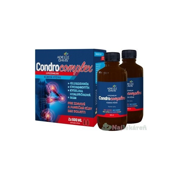 ADELLE DAVIS CondroComplex lipozomální kloubní výživa 2 x 500 ml
