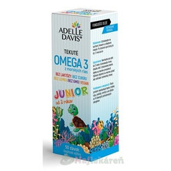 ADELLE DAVIS Omega 3 z mořských řas JUNIOR 50 ml