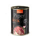 PIPER konzerva pro psy s kachním masem a hruškou 400 g