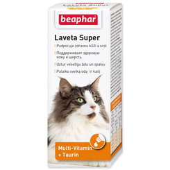Beaphar Laveta Super kapky pro výživu srsti pro kočky 50 ml