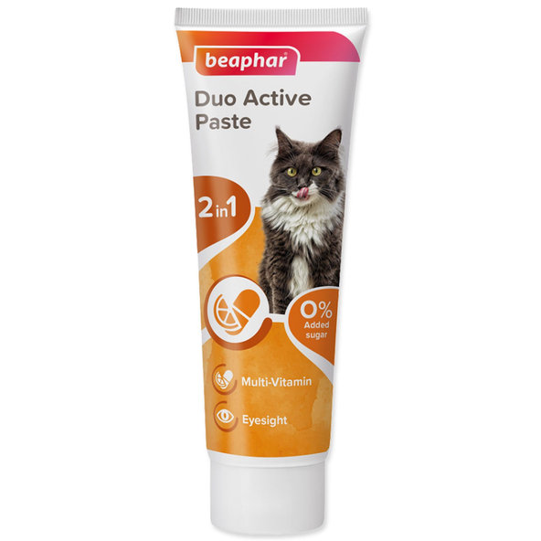 Beaphar Duo Active multivitaminová pasta pro kočky 100 g