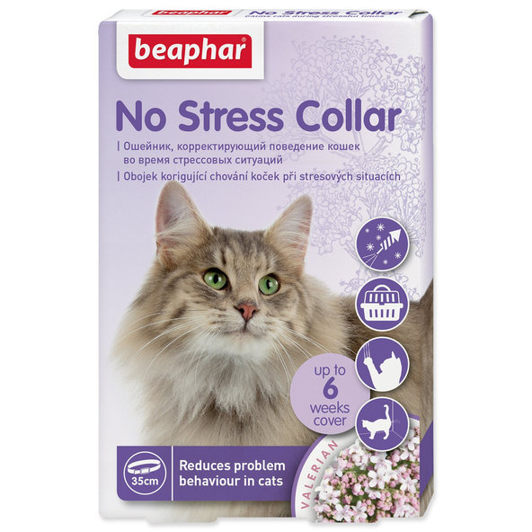 Beaphar No Stress obojek pro kočky 35 cm