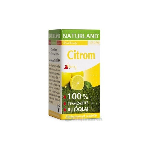 Naturland Citron 100% éterický olej 10 ml