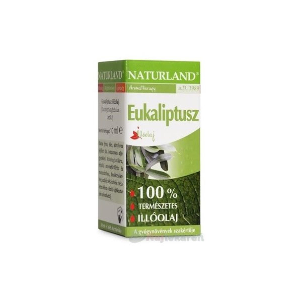 Naturland Eukalyptus 100% éterický olej 10 ml