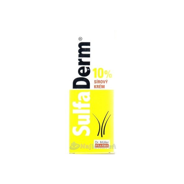 Dr. Müller SulfaDerm SÍROVÝ KRÉM 10% 200 ml