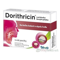 Dorithricin lesní plody 20 pastilek