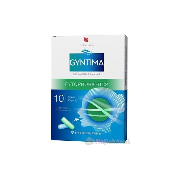 Fytofontana GYNTIMA FYTOPROBIOTICS 10 kapslí
