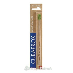 Curaprox CS Wood Ultrasoft dřevěný zubní kartáček