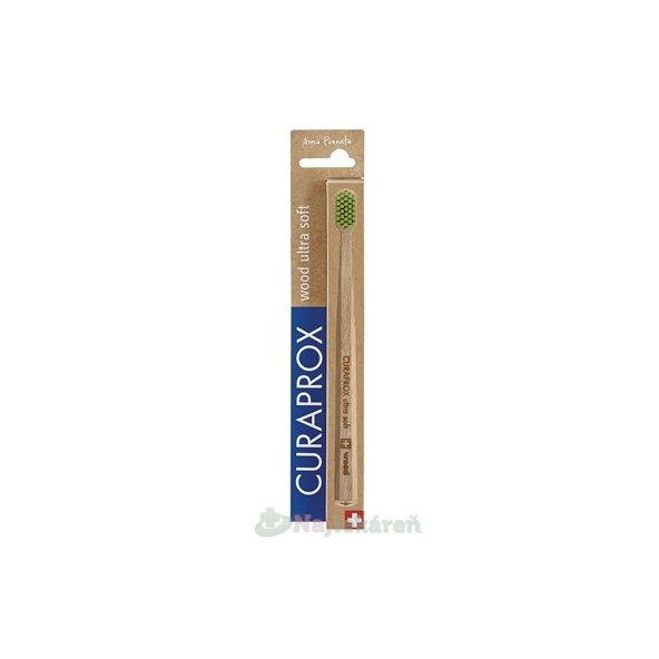 Curaprox CS Wood Ultrasoft dřevěný zubní kartáček