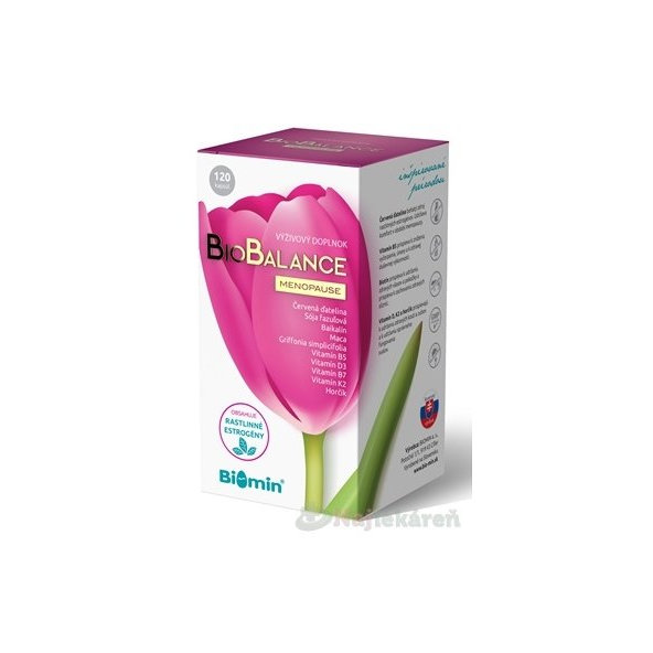 Biomin BioBalance Menopause 120 kapslí