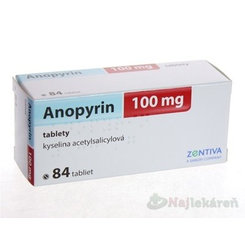 Anopyrin 100 mg 84 tablet