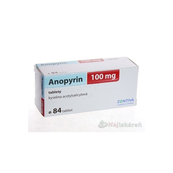 Anopyrin 100 mg 84 tablet