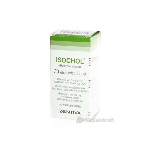 Isochol hymekromon 400 mg 30 tablet