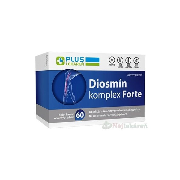 Plus Lekáreň Diosmin komplex Forte 60 tablet