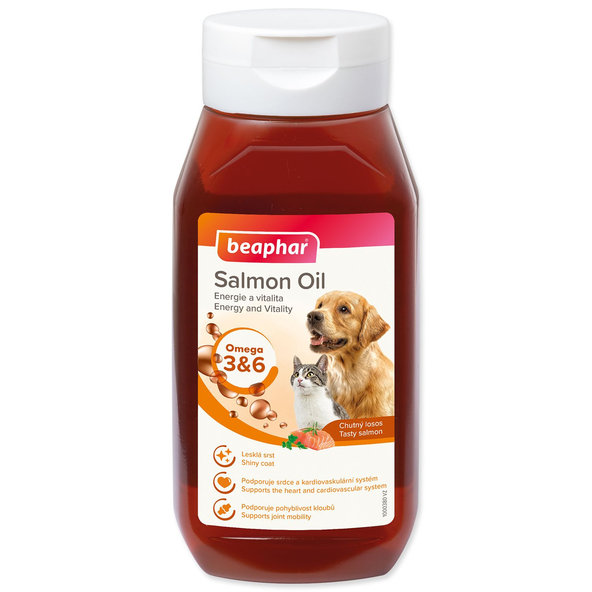 Beaphar lososový olej 430 ml