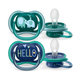 Philips AVENT dudlík Ultra Air 18 m+ chlapecký slon 2 ks